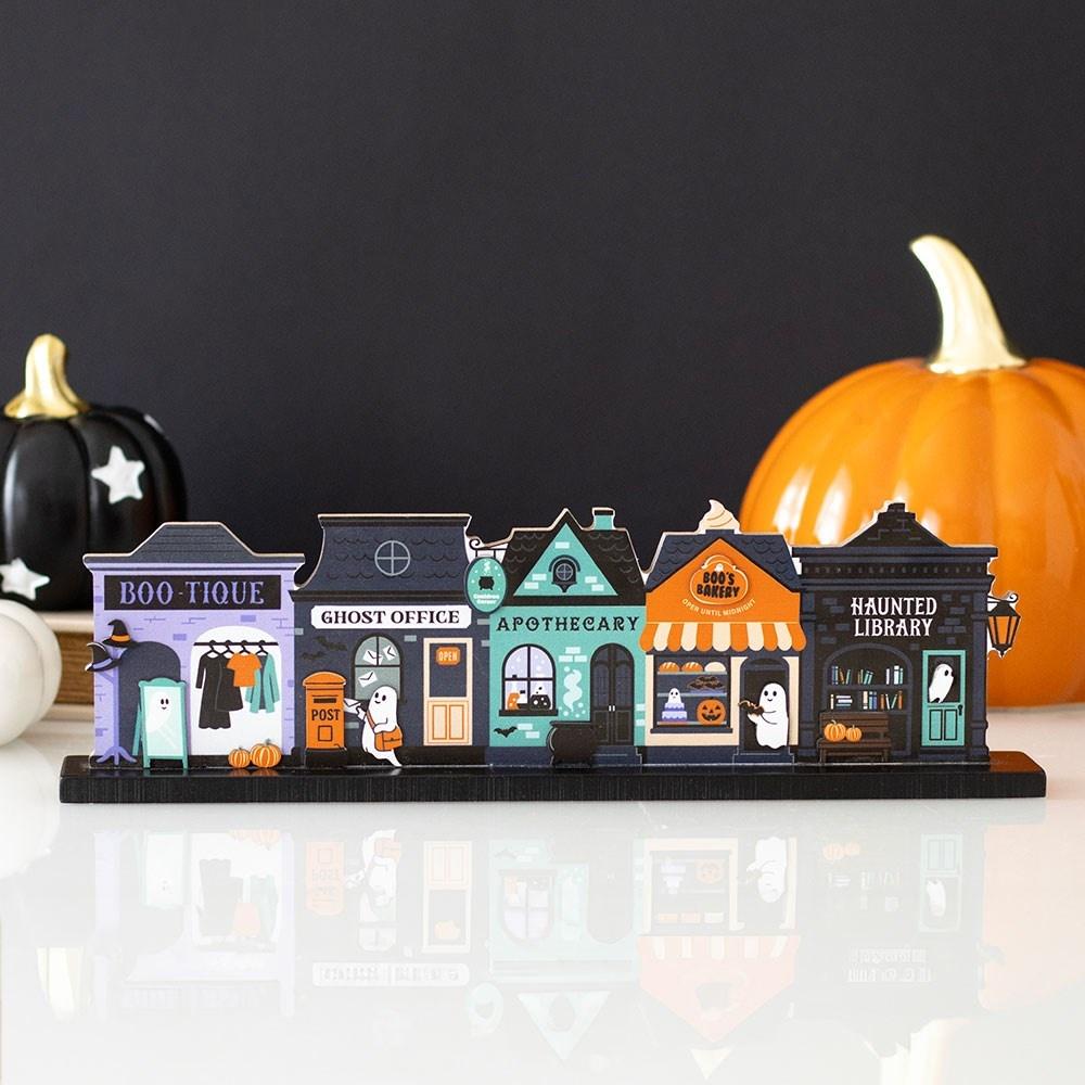 Something Different - Spooky Street House Decoration Dekorative Figur - Mehrfarben